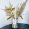 Bouquet de fleurs séchées jaune Soleda – Image 3