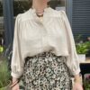 chemise beige