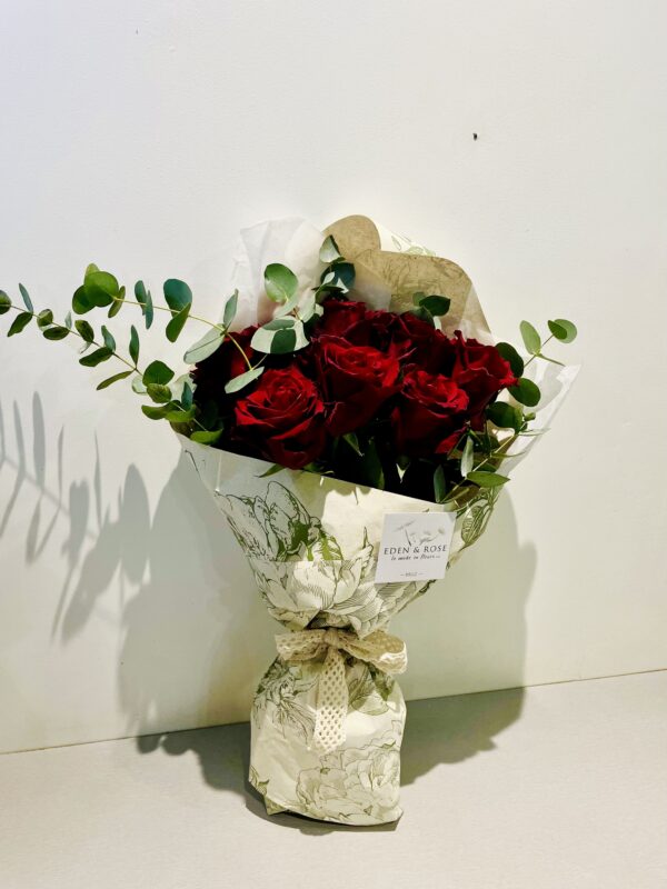 Bouquet de roses rouges