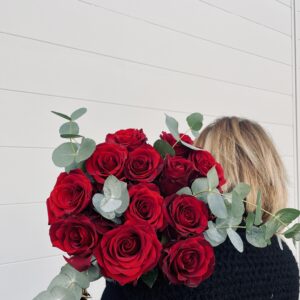 Bouquet de roses rouges