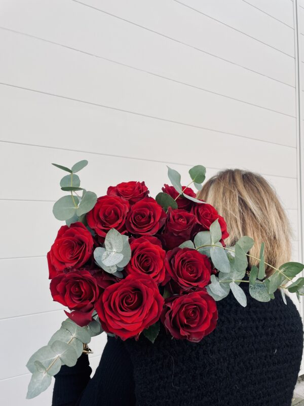 Bouquet de roses rouges