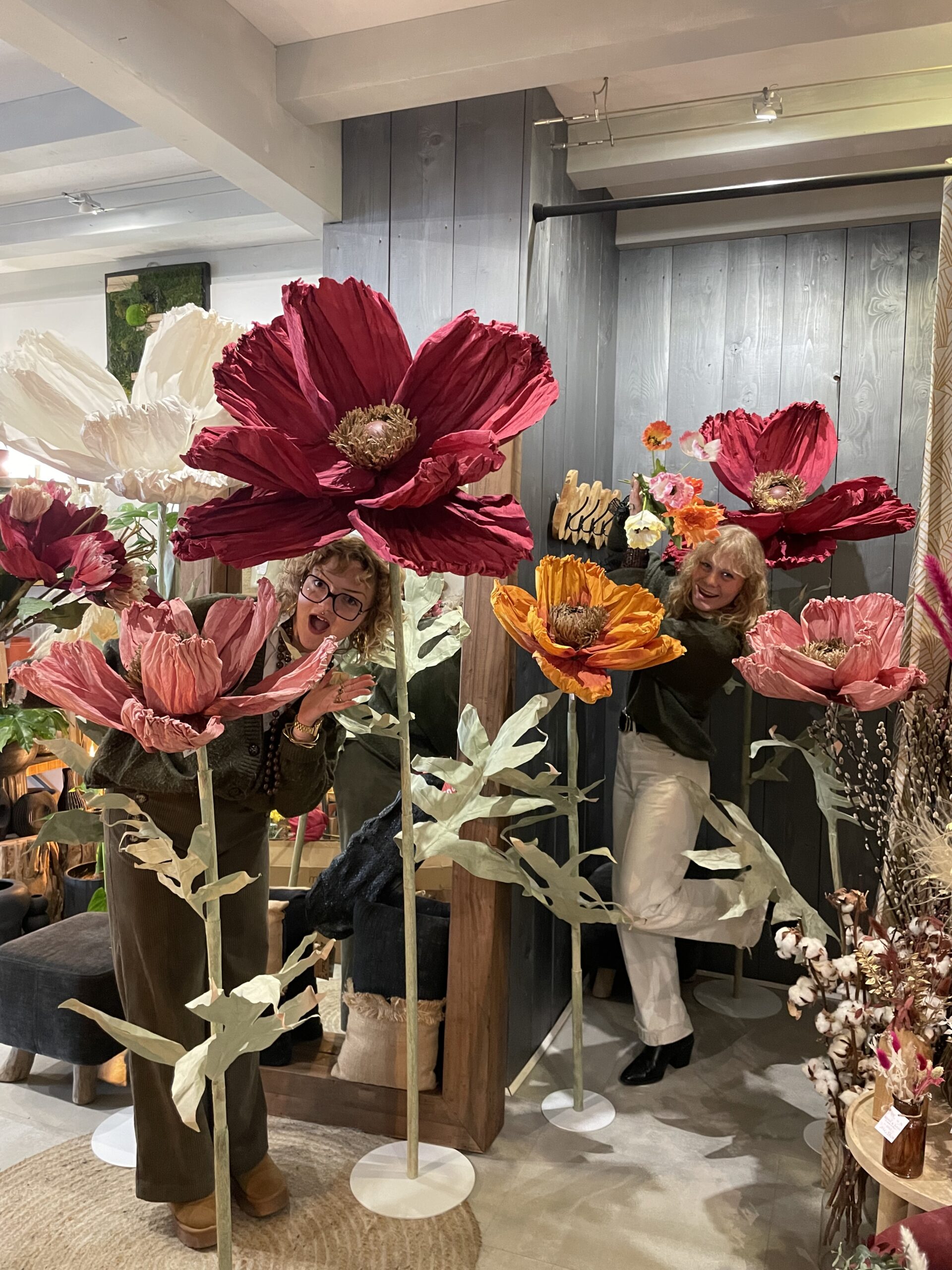 Fleurs en papier XXL 1 Fleurs en papier XXL