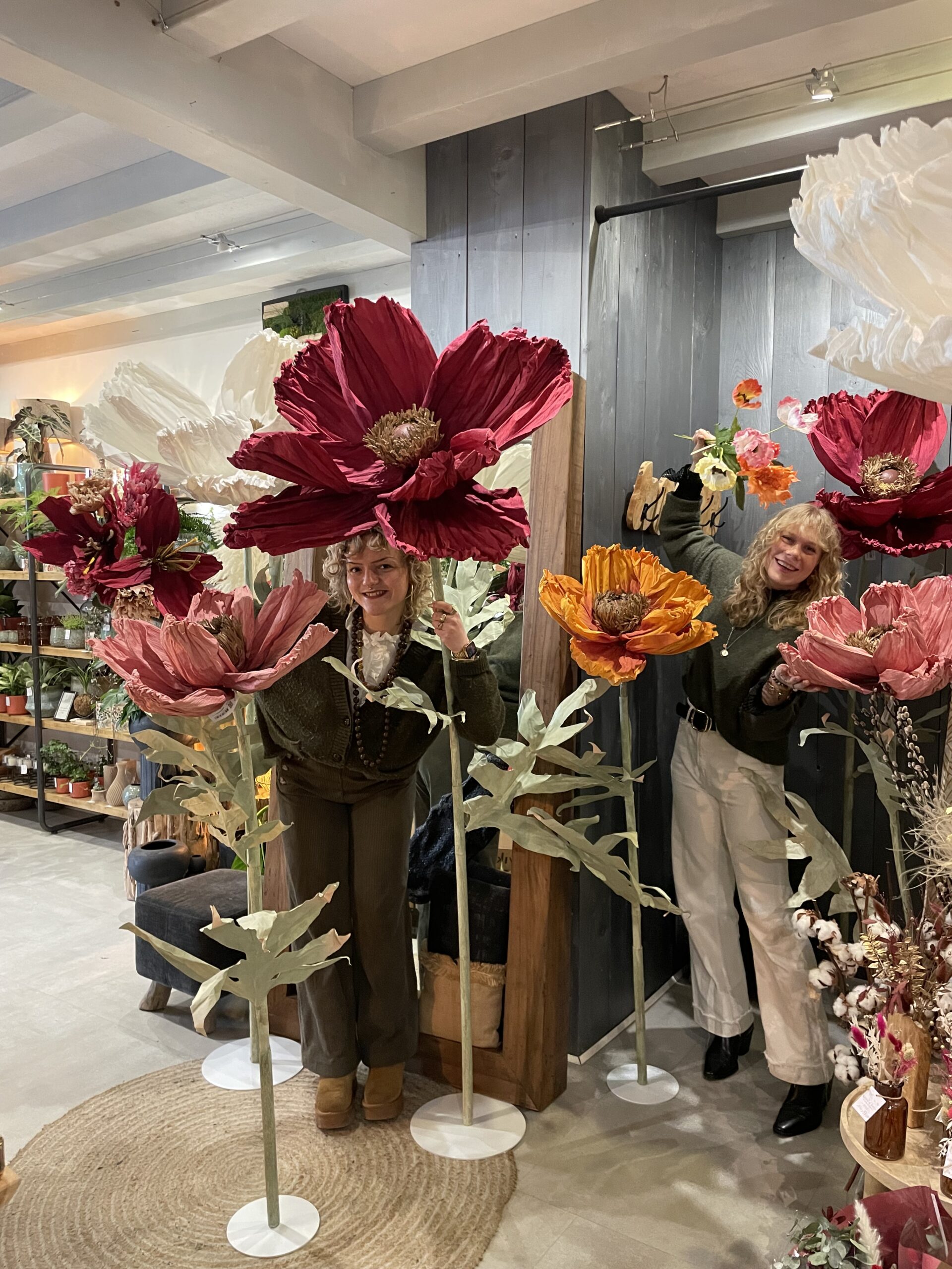 Fleurs en papier XXL 5 Fleurs en papier XXL