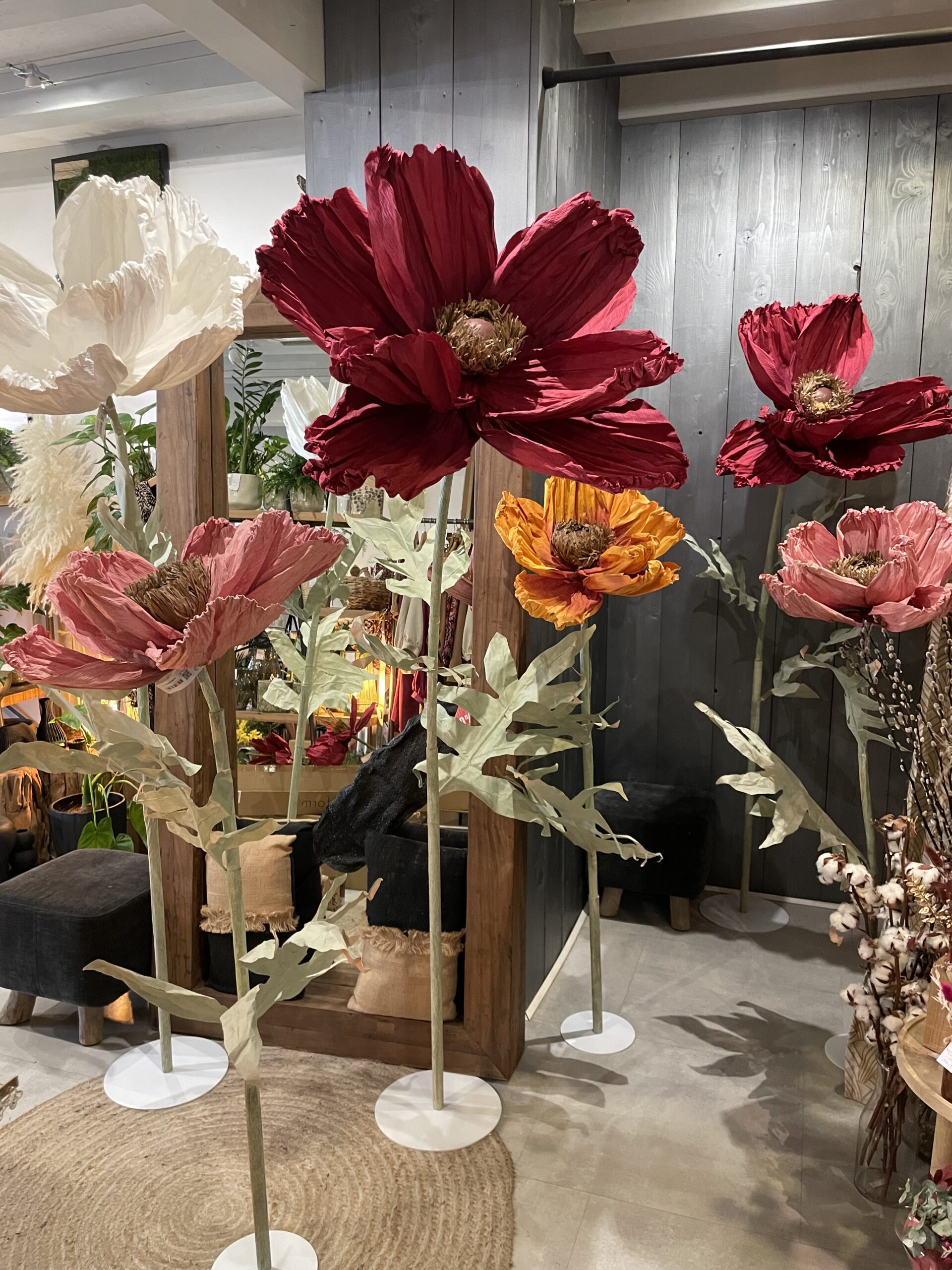 Fleurs en papier XXL 2 Fleurs en papier XXL