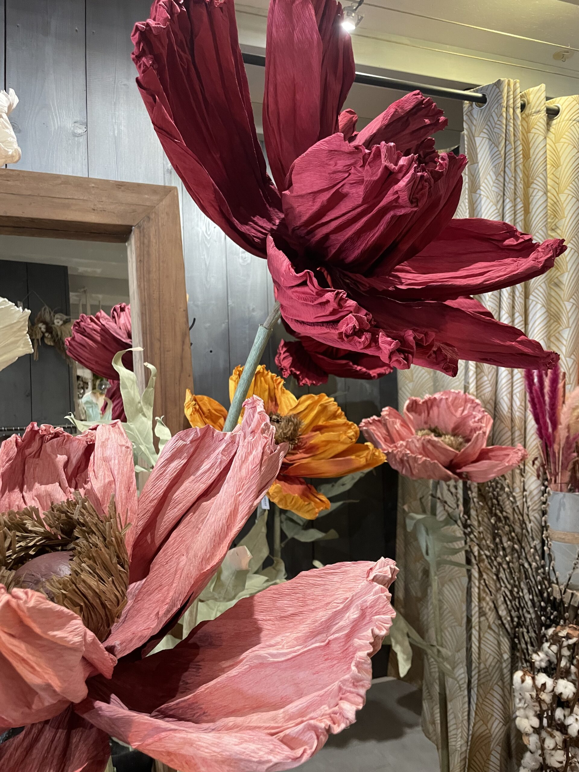 Fleurs en papier XXL 6 Fleurs en papier XXL